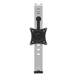 StarTech.com Cubicle Monitor Mount, Cubicle Wall Single Monitor Hanger, Up to 34" VESA Mount Display, Height Adjustable Ergonomic Office Cubicle Hanging Flat Panel Hook & Clamp Bracket - Landscape/Portrait (ARMCBCLB) - Bracket - for Monitor - plastic, steel - silver - screen size: 17"-34" - mounting interface: VESA - wall-mountable