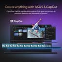 ASUS ProArt P16 OLED H7606WI-ME025W - AMD Ryzen AI 9 - HX 370 / up to 5.1 GHz - Win 11 Home - GeForce RTX 4070 - 32 GB RAM - 1 TB SSD NVMe - 16" OLED touchscreen 3840 x 2400 (4K) - Wi-Fi 7, Bluetooth - nano black thumbnail 16