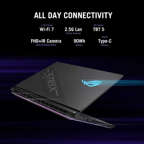 18.0 WQXGA ANTI-GLARE NON-TOUCH,1200NITS(HDR)(2000 ZONE)/B,DCI-P3:100%(240HZ) / Intel ARL HX U9 / GN22-X9 / 32G /� 2TB (performance 1TB+1TB) / Off Black / Win11 — view 19