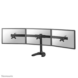 Neomounts FPMA-D700DD3 - Stand - for 3 LCD displays - black - screen size: 10"-27" - desktop stand, grommet, desk-mountable