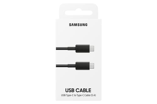 USB-C TO C 1.0M CABLE (5A)BLACK — view 5