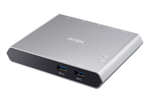 ATEN US3310 - Video/audio/USB switch - 2 x USB 3.2 Gen 1 - desktop