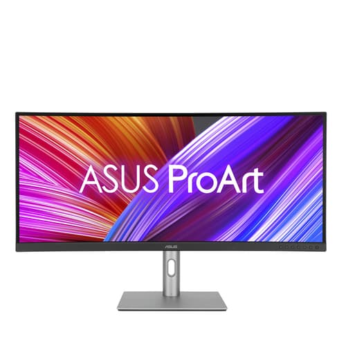 ASUS ProArt PA34VCNV - LED monitor - curved - 34.1" (34" viewable) - 3440 x 1440 UWQHD - IPS - 300 cd/m� - 1000:1 - HDR10 - 5 ms - 2xHDMI, 2xDisplayPort, USB-C - speakers - black