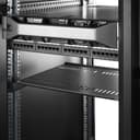 StarTech.com 2-Pack 1U Server Rack Shelf, Vented, 44lb Capacity, 16" Deep (CABSHELF116V2PK) - Rack shelf - black - 1U - 19" (pack of 2) thumbnail 10