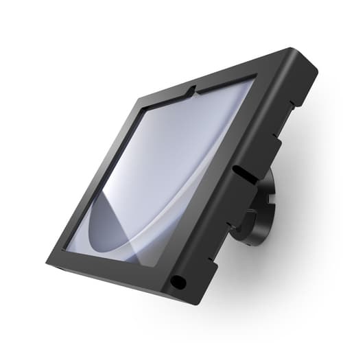 Compulocks Galaxy Tab A9+ Apex Enclosure Tilting Wall Mount - Mounting kit (enclosure) - exposed front/back camera and sensors - for tablet - tilting - lockable - aluminium, metal frame - black - screen size: 11" - wall-mountable - for Samsung Galaxy Tab A9+
