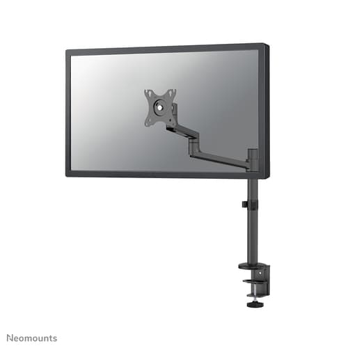 Neomounts DS60-425BL1 - Mounting kit (desk clamp mount, desk grommet, VESA adapter plate, monitor arm) - full-motion adjustable arm - for LCD display - steel - black - screen size: 17"-27"