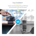 StarTech.com Desk Mount Monitor Arm with 2x USB 3.0 ports, Pole Mount Full Motion Single Arm Monitor Mount up to 17.6lbs/8kg VESA Display, Ergonomic Articulating Monitor Arm, Clamp/Grommet