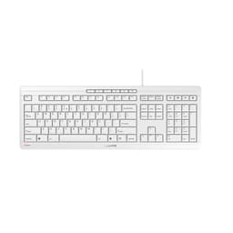 CHERRY STREAM KEYBOARD - Keyboard - USB - QWERTY - English - key switch: CHERRY SX - grey white