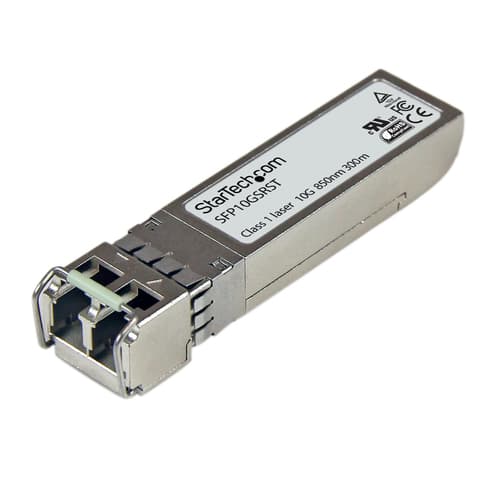 StarTech.com Cisco FET-10G Compatible SFP+ Module, 10GBASE-USR, 10GbE Multimode Fiber MMF Optic Transceiver, 10GE Gigabit Ethernet SFP+, LC 300m, 850nm, DDM, Cisco Nexus 2000 - Lifetime Warranty (FET-10G-ST) - SFP+ transceiver module (equivalent to: Cisco FET-10G) - 10GbE - 10GBase-USR - LC multi-mode - up to 100 m - 850 nm - for Cisco Nexus 2224TP, 2232PP 10GE, 2232TM, 2248TP, 2248TP-E, 93180YC-FX, 9336C-FX2, 9372PX-E