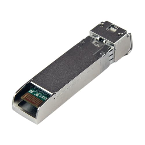 StarTech.com Cisco SFP-10G-SR Compatible SFP+ Module, 10GBASE-SR, 10GbE Multimode Fiber MMF Optic Transceiver, 10GE Gigabit Ethernet SFP+, LC 300m, 850nm, DDM, Cisco Firepower, ASR9000 — view 3