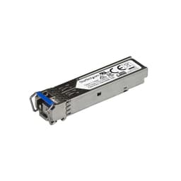 StarTech.com Juniper SFP-GE40KT13R15 Compatible SFP Module, 1000BASE-BX-U, 1 Gigabit Ethernet Bi-Directional (BiDi) Fiber Single Strand SFP, LC 40km, Mini GBIC Transceiver SFP, Upstream - Lifetime Warranty (SFPGE40KT3R5) - SFP (mini-GBIC) transceiver module (equivalent to: Juniper SFPP-10GE-SR) - 1GbE - 1000Base-BX40-U - LC single-mode - up to 40 km - 1310 (TX) / 1550 (RX) nm