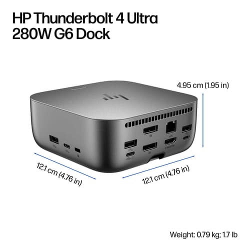*Non Cancellable/Non Returnable (NCNR)* HP TB4 ULTRA 280W G6 DOCK SWISS — view 5