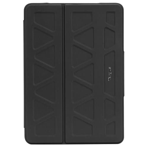 Targus Pro-Tek - Flip cover for tablet - polyurethane, thermoplastic polyurethane (TPU) - black - 10.2" - 10.5" - for Apple 10.2-inch iPad (7th generation, 8th generation, 9th generation), 10.5-inch iPad Air (3rd generation), 10.5-inch iPad Pro