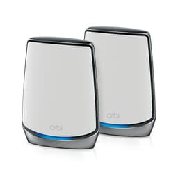 NETGEAR Orbi WiFi System RBK852 - Wi-Fi system - (router, extender) - up to 350 sq.m - mesh 1GbE, 2.5GbE - Wi-Fi 5, Wi-Fi 6 - Tri-Band