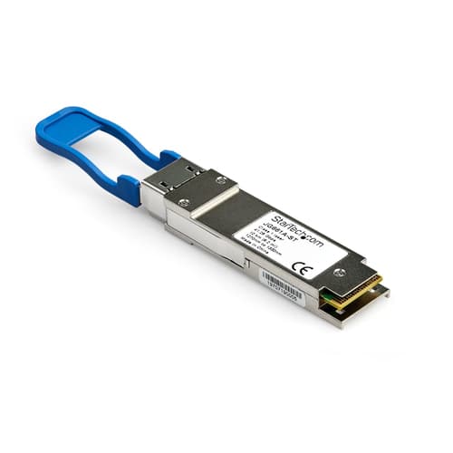 StarTech.com HPE JG661A Compatible QSFP+ Module, 40GBASE-LR4, 40GbE Single Mode (SMF) Fiber Optic Transceiver, 40GE Gigabit Ethernet QSFP+, LC 10km, 1270nm to 1330nm, DDM, HPE 5900AF 12902 - Lifetime Warranty (JG661A-ST) - QSFP+ transceiver module (equivalent to: HP JG661A) - 40GbE - 40GBase-LR4 - LC single-mode - up to 10 km - 850 nm