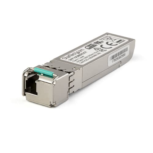 StarTech.com Dell EMC SFP-10G-BX40-D Compatible SFP+ Module, 10GBASE-BX-D, 10 Gigabit Ethernet Bi-Directional (BiDi) Fiber Single Strand SFP+, LC 40km, Mini GBIC Transceiver SFP+ Module - Lifetime Warranty (SFP10GBX40DS) - SFP+ transceiver module (equivalent to: Dell EMC SFP-10G-BX40-D) - 10GbE - 10GBase-BX40-D - LC single-mode - up to 40 km - 1270 nm / 1330 nm
