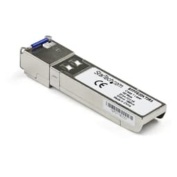 StarTech.com Juniper SFP-FE20KT15R13 Compatible SFP Module, 100BASE-BX-D, 100 Mb Ethernet Bi-Directional (BiDi) Fiber Single Strand SFP, LC 20km, Mini GBIC SFP Transceiver, Downstream - Lifetime Warranty (SFPFE20KT5R3) - SFP (mini-GBIC) transceiver module (equivalent to: Juniper SFP-GE10KT15R13) - 100Mb LAN - 100Base-BX10-D - LC single-mode - up to 20 km - 1310 (TX) / 1550 (RX) nm