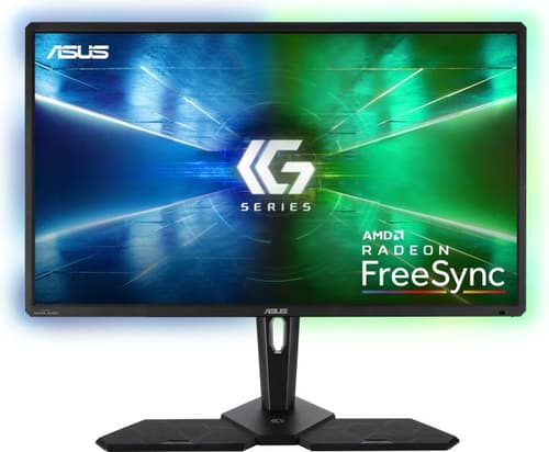 ASUS CG32UQ - LED monitor - 31.5" - 3840 x 2160 4K @ 60 Hz - VA - 400 cd/m� - 3000:1 - DisplayHDR 600 - 5 ms - 3xHDMI, DisplayPort - speakers - black