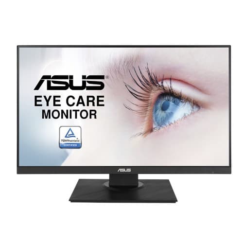 ASUS VA24DQLB - LED monitor - 23.8" - 1920 x 1080 Full HD (1080p) - IPS - 250 cd/m� - 1000:1 - HDMI, VGA, DisplayPort - black — view 3
