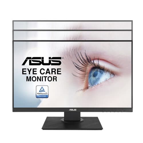 ASUS VA24DQLB - LED monitor - 23.8" - 1920 x 1080 Full HD (1080p) - IPS - 250 cd/m� - 1000:1 - HDMI, VGA, DisplayPort - black — view 4