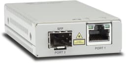 Allied Telesis AT MMC2000/SP - Fibre media converter - 1GbE - 10Base-T, 1000Base-X, 100Base-TX, 100Base-X, 1000Base-T - RJ-45 / SFP (mini-GBIC) - up to 550 m - 850 nm