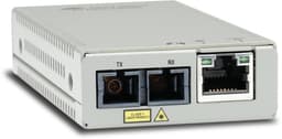 Allied Telesis AT MMC200/SC - Fibre media converter - 100Mb LAN - 100Base-TX, 10Base-T, 100Base-FX - RJ-45 / SC multi-mode - up to 2 km - 1310 nm - TAA Compliant