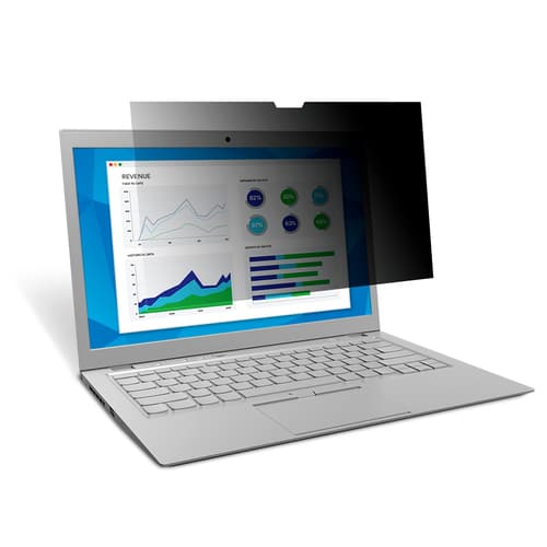 3M Privacy Filter - Notebook privacy filter - 13.3" - black - for HP EliteBook x360 1030 G2 Notebook