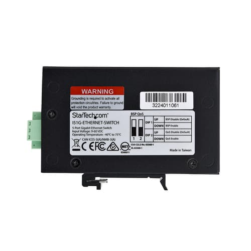 StarTech.com 5-Port Unmanaged Industrial Ethernet Switch — view 7