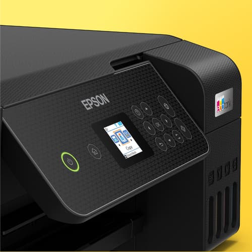 Epson EcoTank ET-2870 - Multifunction printer - colour - ink-jet - ITS - A4 (media) - up to 10 ppm (printing) - 100 sheets - Wi-Fi, USB - black — view 9