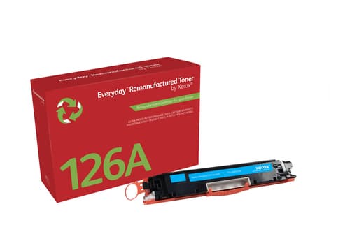 Xerox - Cyan - compatible - toner cartridge (alternative for: HP CE311A) - for HP Color LaserJet Pro CP1025, LaserJet Pro MFP M175, TopShot LaserJet Pro M275