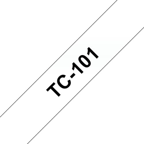 Brother - Black, transparent - Roll (1.2cm x 7.7m) 1 pcs. printer tape - for P-Touch PT-15, PT-20, PT-2000, PT-3000, PT-500, PT-5000, PT-6, PT-8, PT-8E
