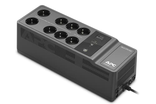 APC Back-UPS BE650G2-GR - UPS - AC 230 V - 400 Watt - 650 VA - output connectors: 8 - black