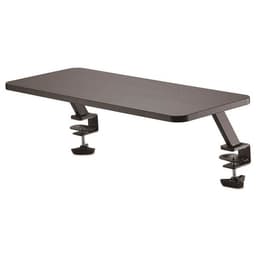 StarTech.com Monitor Riser Stand - Clamp-on Monitor Shelf for Desk - Extra Wide 25.6" (65 cm) For up to 34" Monitors - Black (MNRISERCLMP) - Mounting kit - for Monitor - black - screen size: up to 32" - desk-mountable