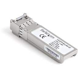 StarTech.com Brocade 10G-SFPP-BXU-40K Compatible SFP+ Module, 10GBASE-BX-U, 10 Gigabit Ethernet Bi-Directional (BiDi) Fiber Single Strand SFP+, LC 40km, Mini GBIC Transceiver SFP+ Module - Lifetime Warranty (10G-SFPP-BXU-40K-ST) - SFP+ transceiver module (equivalent to: Brocade 10G-SFPP-BXU-40K) - 10GbE - 10GBase-BX - LC single-mode - up to 40 km - 1270 nm / 1330 nm