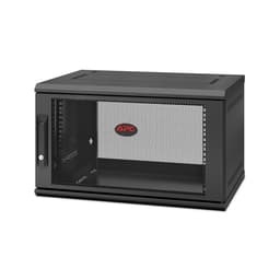 APC NetShelter WX AR106SH4 - Cabinet - wall mountable - black - 6U - 19"