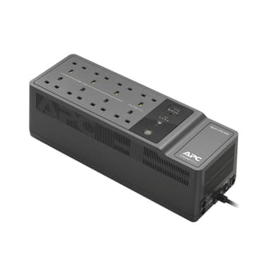 APC Back-UPS BE850G2 - UPS - AC 230 V - 520 Watt - 850 VA - output connectors: 8 - United Kingdom - black