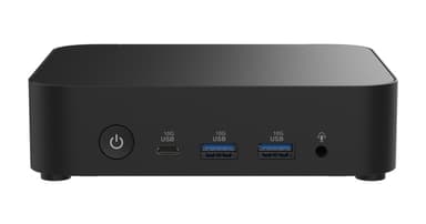ASUS NUC 14 Essential Kit RNUC14MNK2500002 - Barebone - mini PC 1 x N-series N250 / up to 3.8 GHz - RAM 0 GB - UHD Graphics - IEEE 802.11ax (Wi-Fi 6E), Gigabit Ethernet, 2.5 Gigabit Ethernet, Bluetooth 5.3 - black