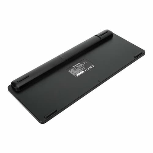 Targus - Keyboard - multi-device - compact - antimicrobial - wireless - Bluetooth 5.1 - QWERTY - Spanish - black — view 6