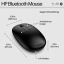 HP 245 - Mouse - right and left-handed - optical - 3 buttons - wireless - Bluetooth 5.1 - black thumbnail 5