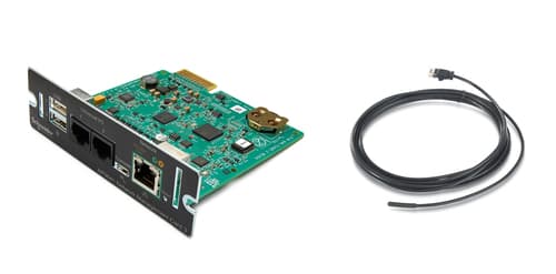 APC Network Management Card 3 with PowerChute Network Shutdown & Environmental Monitoring - Remote management adapter - 1GbE - 1000Base-T - for P/N: SMTL2200RM2UC, SMTL3000RM2UC, SMTL3000RM2UCNC, SRTL10KRM4UT, SRTL8KRM4UT — view 6
