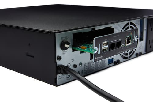 APC Network Management Card 3 with PowerChute Network Shutdown & Environmental Monitoring - Remote management adapter - 1GbE - 1000Base-T - for P/N: SMTL2200RM2UC, SMTL3000RM2UC, SMTL3000RM2UCNC, SRTL10KRM4UT, SRTL8KRM4UT — view 8