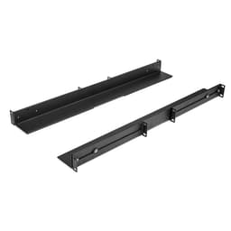 StarTech.com 1U 19 inch Server Rack Rails, 24-36 inch Adjustable Depth, Universal 4 Post Rack Mount Rails, Network Equipment/Server/UPS Mounting Rail Kit, HPE ProLiant, Dell PowerEdge - 4 Post Rack Rails (UNIRAILS1UB) - Rack rail kit - rack mountable - black - 1U - 19" - for P/N: RK1536BKF, RK1836BKF