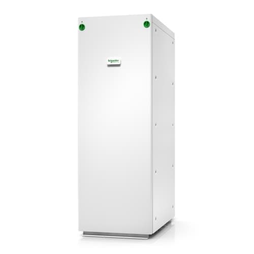 Schneider Electric Galaxy VS Modular Battery Cabinet - Battery enclosure - white - for P/N: GVSUPS50KB5FS, GVSUPS50KR0B5GS, GVSUPS60KB5GS, GVSUPS80K0B5GS, GVSUPS80KB5GS