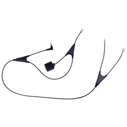 Jabra LINK 14201-37 - Electronic hook switch adapter for wireless headset, digital phone - for Alcatel-Lucent 8019s DeskPhone, Premium DeskPhones 8029s, 8039s