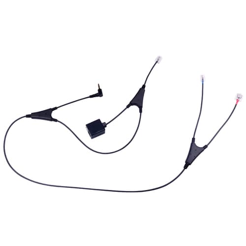 Jabra LINK 14201-37 - Electronic hook switch adapter for wireless headset, digital phone - for Alcatel-Lucent 8019s DeskPhone, Premium DeskPhones 8029s, 8039s
