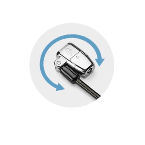 CLICKSAFE KEYED LAPTOP LOCK — view 6