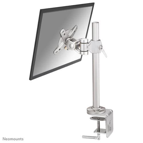Neomounts FPMA-D1010 - Mounting kit - full-motion - for LCD display - silver - screen size: 10"-30" - clamp mountable, desk-mountable