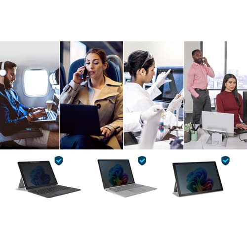 Kensington - Notebook privacy filter - 2-way - removable - adhesive - for Microsoft Surface Laptop Go, Laptop Go 2, Laptop Go 3 — view 21