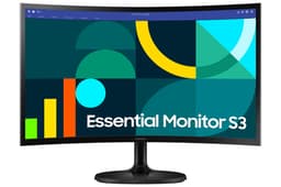 Samsung S24D360GAU - S36GD Series - LED monitor - curved - 24" - 1920 x 1080 Full HD (1080p) @ 100 Hz - VA - 250 cd/m� - 3000:1 - 4 ms - HDMI, VGA - black