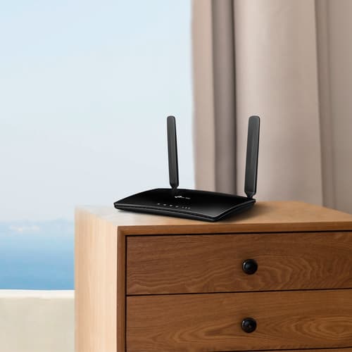 TP-Link TL-MR6400 - wireless router - WWAN - Wi-Fi - desktop — view 5